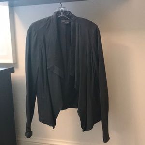 Vince Grey Blazer/Jacket with Draping